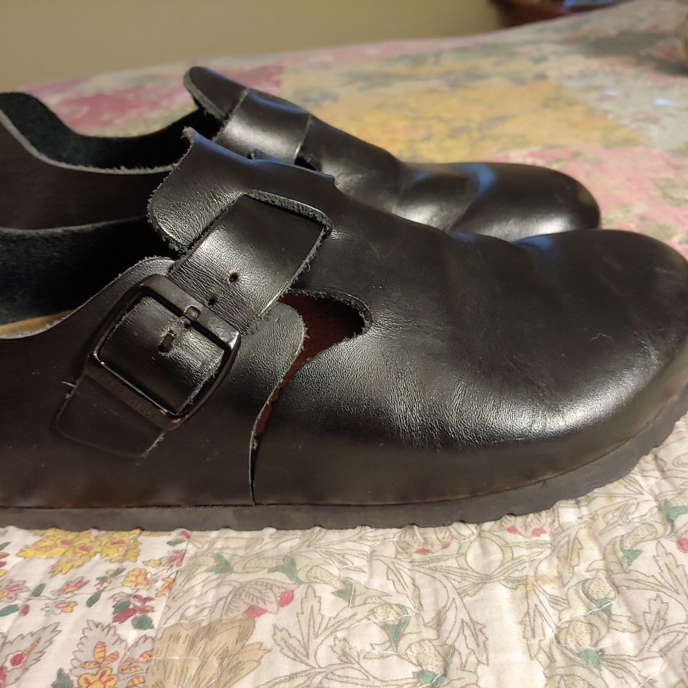 Birkenstocks Boston 39 wide